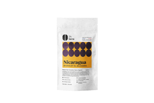 24Terre-nicaragua-Elbajadero-café-grains Café Grains El Bajadero Nicaragua 200G