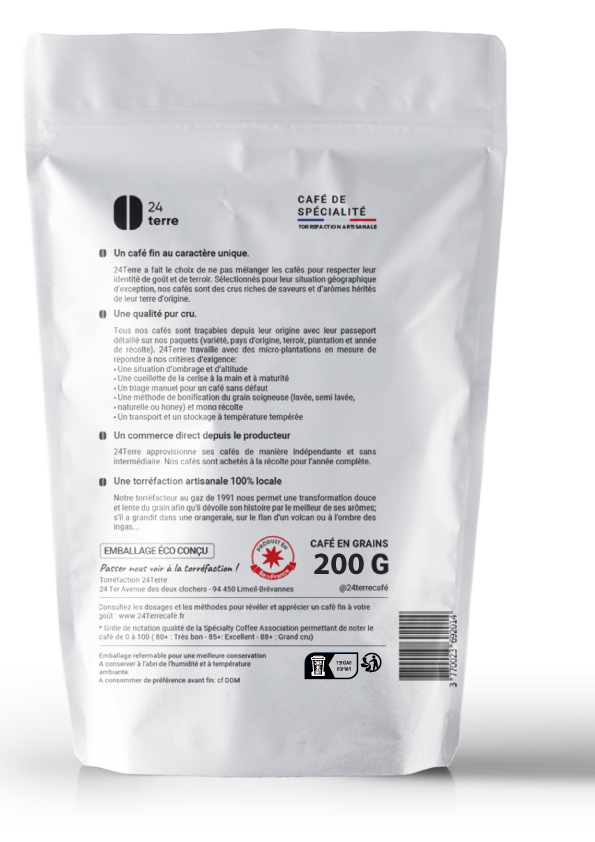 200G-Dos Café grains Las Minas Nicaragua 200G