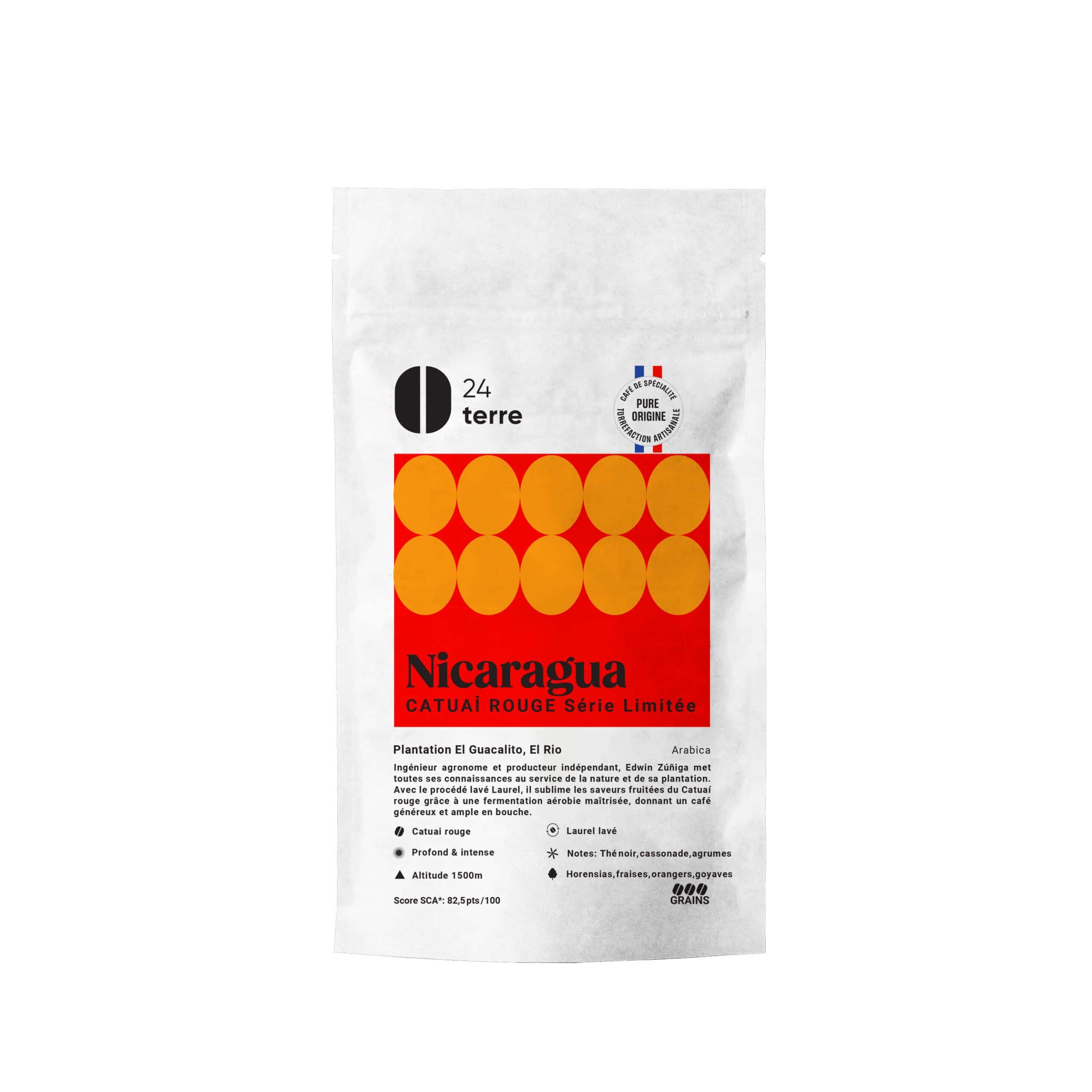 Sachet de café El Guacalito El Río Nicaragua 200 g, 24Terre